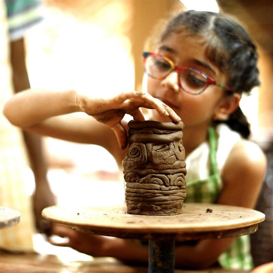 Clayfingers Art Cottage Thrissur Exteriör bild